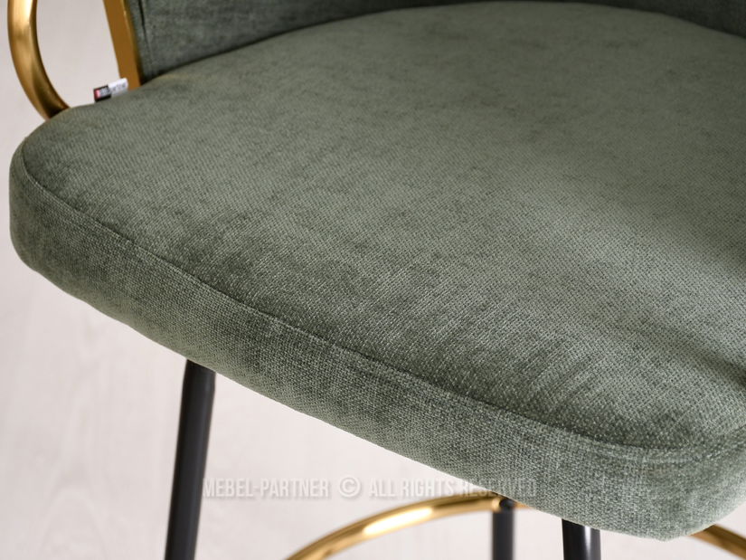 Stolička Carma H (zelená + čierna)