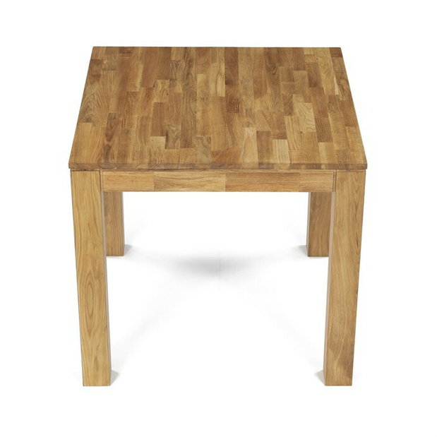 Jedálenský stôl Dubblino 80 (prírodná)