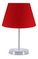 Stolová lampa Astalasso 1 (červená + strieborná)