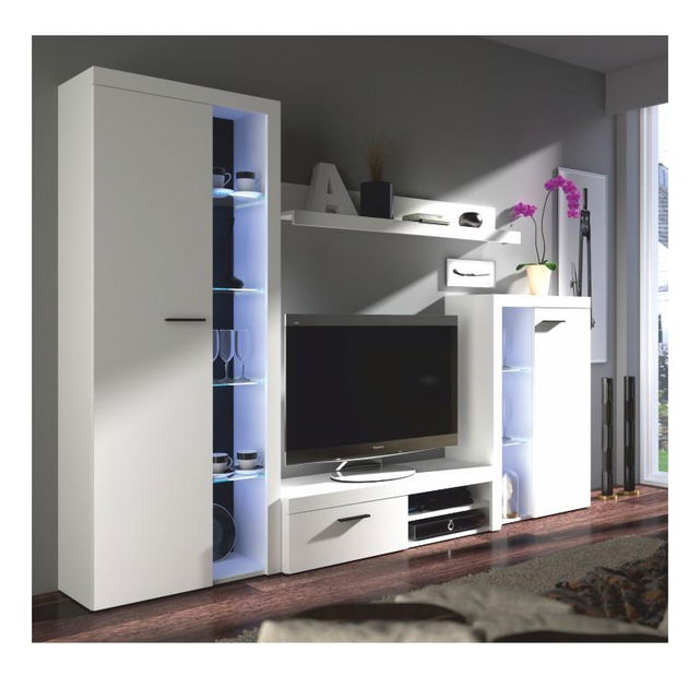 Obývacia stena Retha (biela)