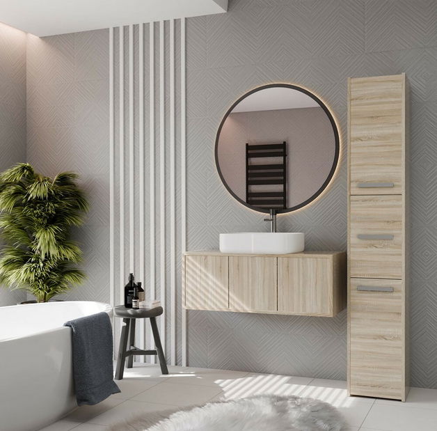 Kúpeľňová skrinka Samways 2 (dub sonoma)