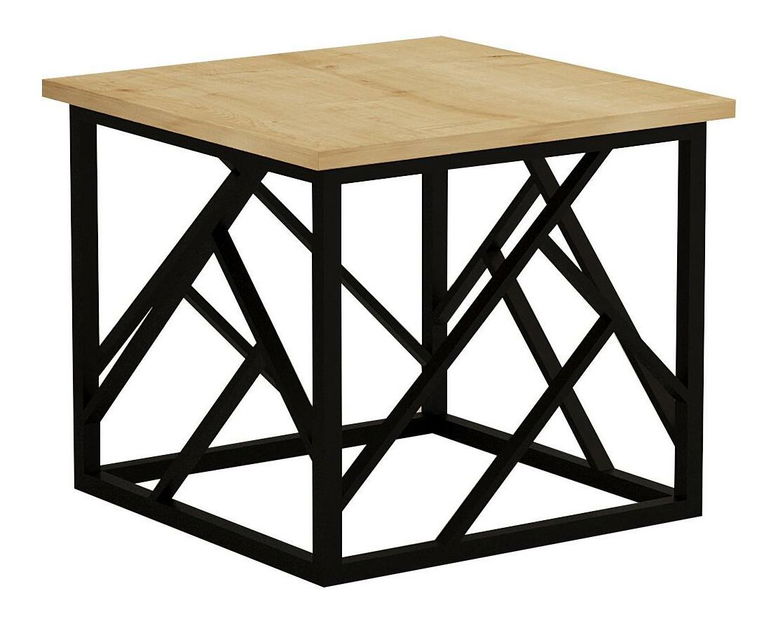 Konferenčný stolík Deteti (dub zafírový + čierna) 