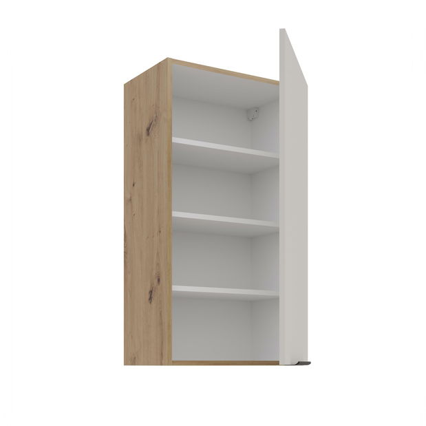 Dulap superior de bucătărie Sayla 50 G-90 1F (cashmir + Stejar artisan)