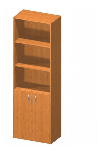 Polcos szekrény Asista New AS 002 (cseresznye) 