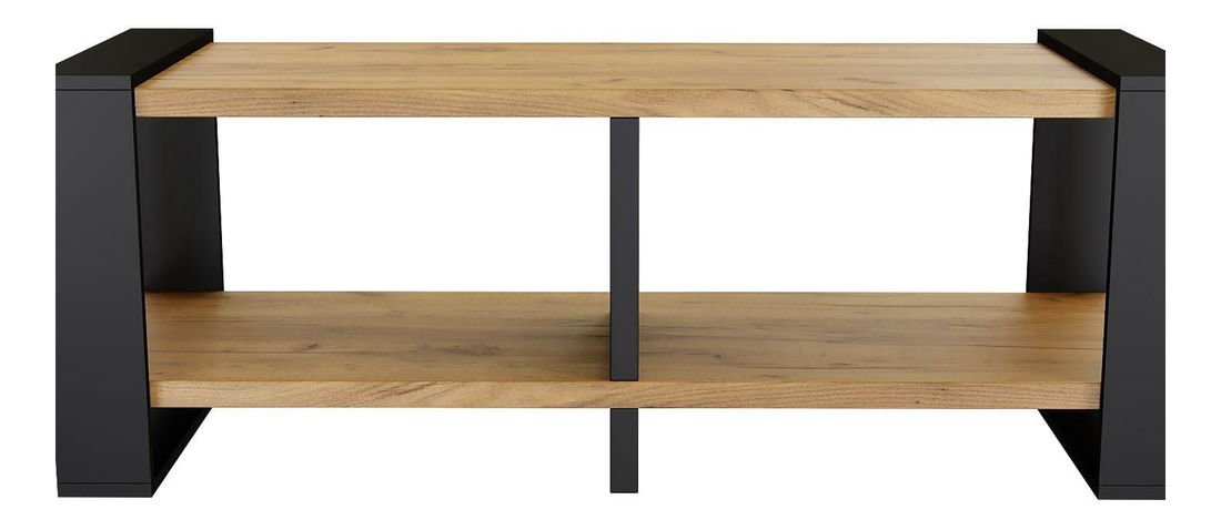 TV Stolík Nico (craft zlatý + čierna)