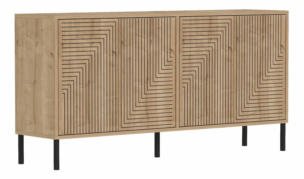 Komoda Evelinda (safirni hrast)