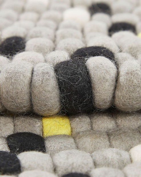 Covor 140 cm PAKKU (gri deschis)