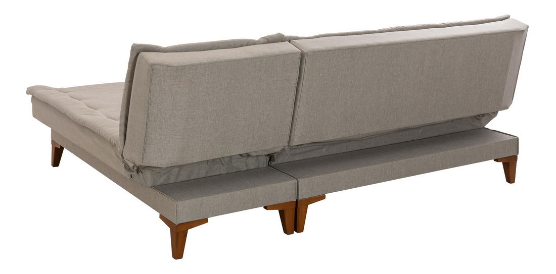 Kutna sofa na razvlačenje Syrma (krem)