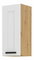 Horná kuchynská skrinka Lucid 30 G 72 1F (dub artisan + biela)