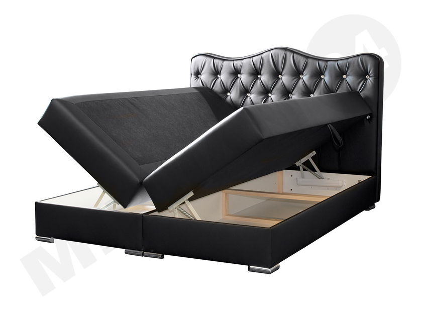 Pat matrimonial 160cm Medieval (alb)