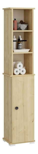 Fürdőszoba szekrény Satadu 3 (zafír tölgy) 