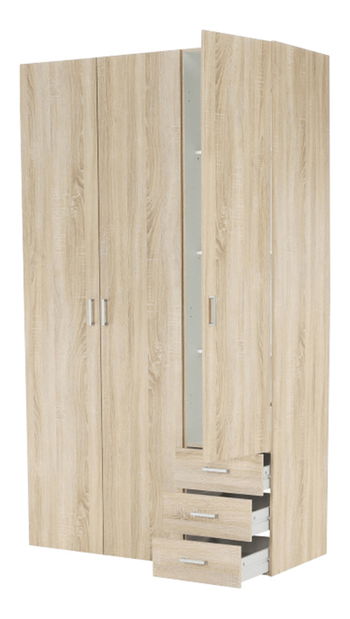 Ormar za garderobu Got 70427 3D (hrast sonoma) 