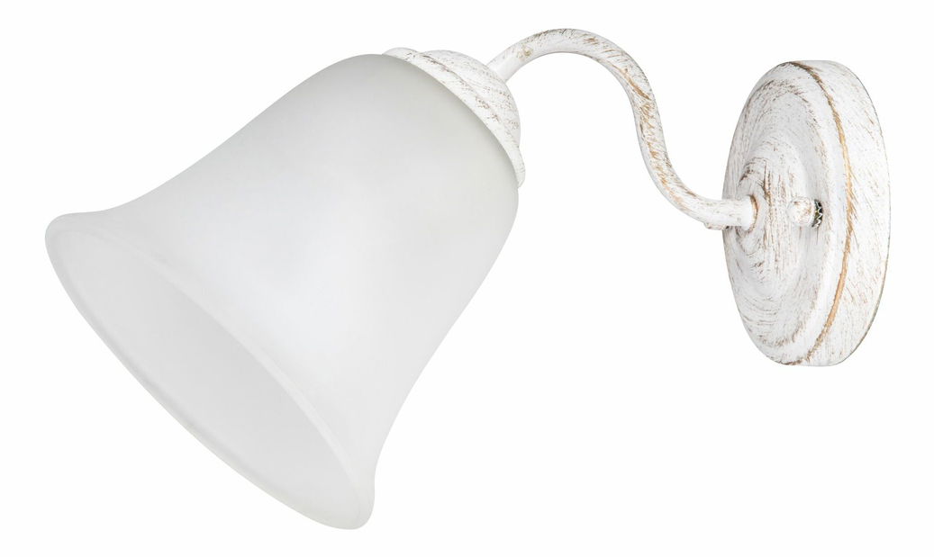 Nástenné svietidlo Fabiola 7259 (antická biela + opálové sklo)