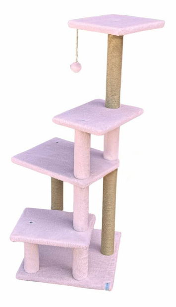 Škrabadlo pre mačky Alesa (ružová)