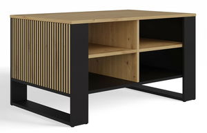 Măsuță de cafea Maduro Slim 2 (stejar artisan + negru)