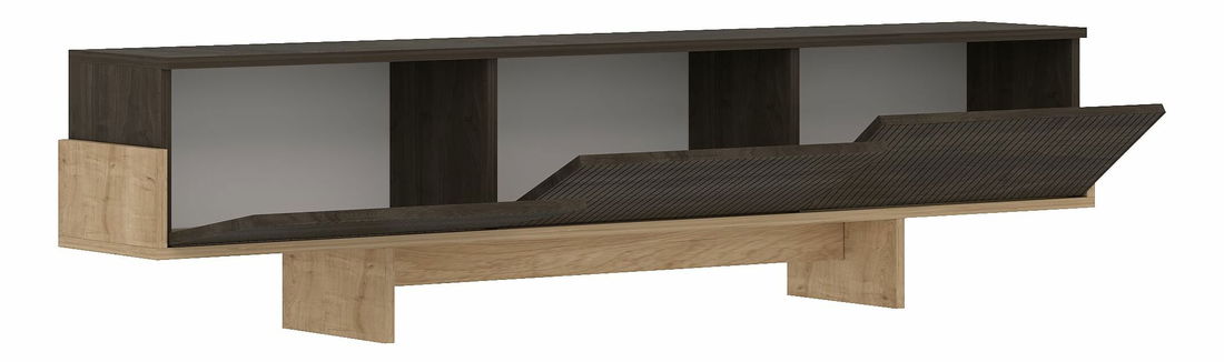 TV skrinka Hega (orech + dub zafírový)