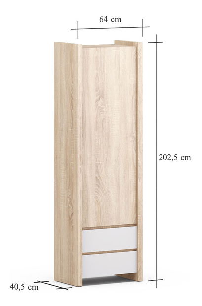 Dulap cu rafturi Venus- REG1D2S