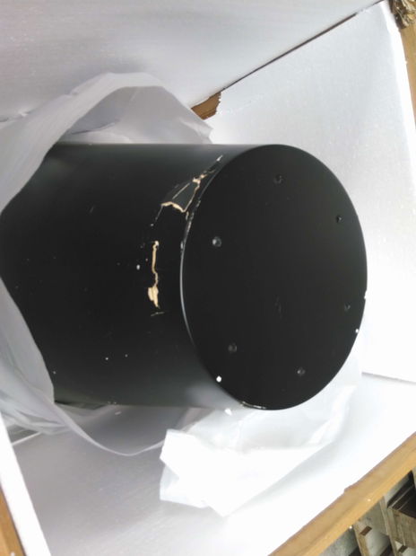 Masă de sufragerie – Signal – Alphonse (gri + negru) (pentru 4 persoane) *resigilat