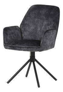 Jedálenská stolička Heridas (čierna)