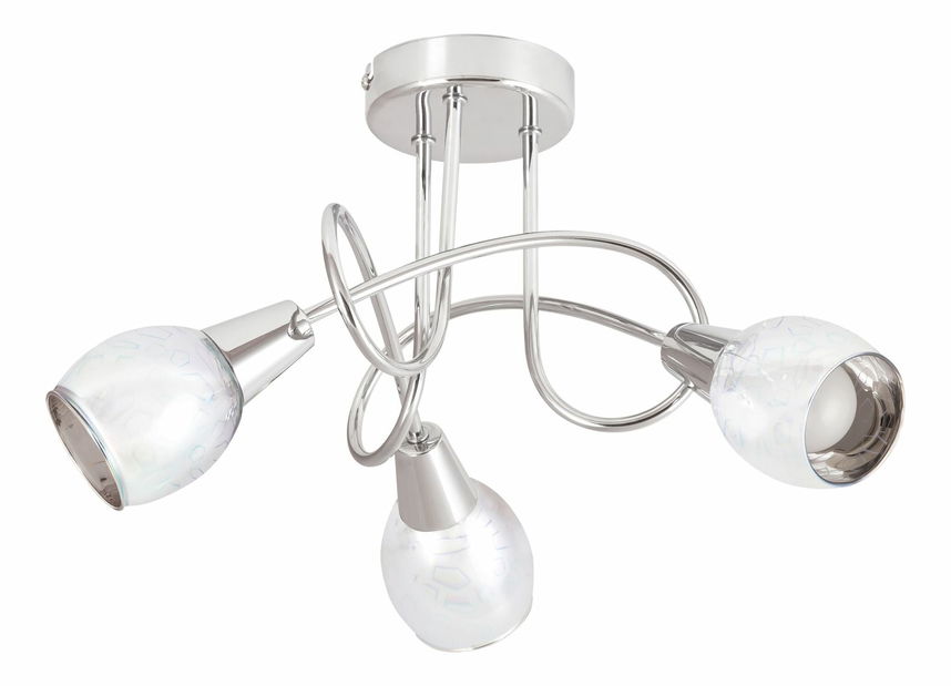 Bodové svietidlo Porto 6009 (chrómová + 3D efekt)