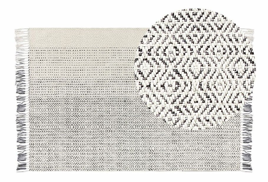 Szőnyeg 160 x 230 cm Pung (fekete)