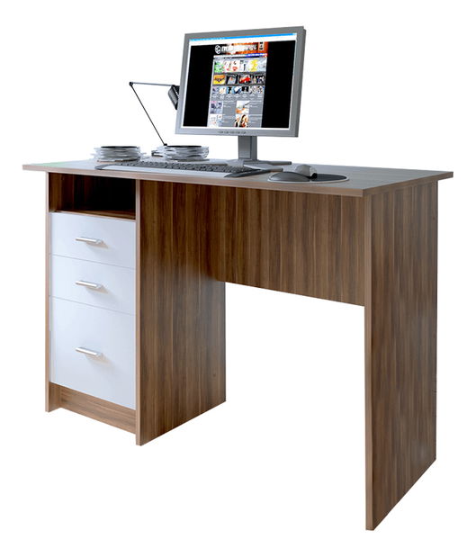 PC stolík Spencer (Slivka + Biela)