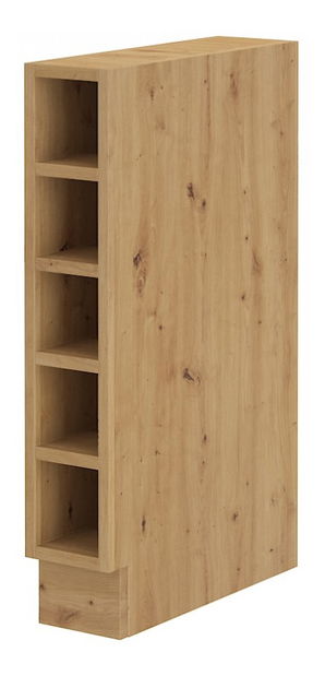 Raft inferior de bucătărie Sheila 15 D OTW BB (Stejar artisan)