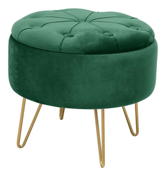 Lábtartó Cressida (sötétzöld)