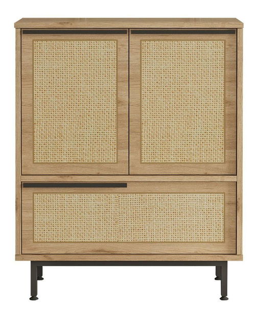 Dulap pentru pantofi Otto 8 (nuc + stejar)