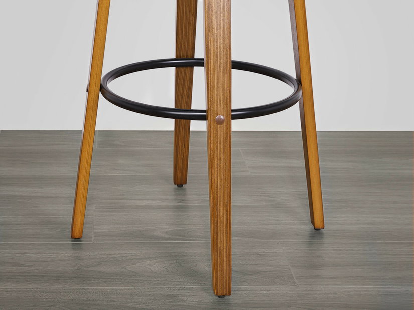 Scaun bar Rolenzono H75 (negru)