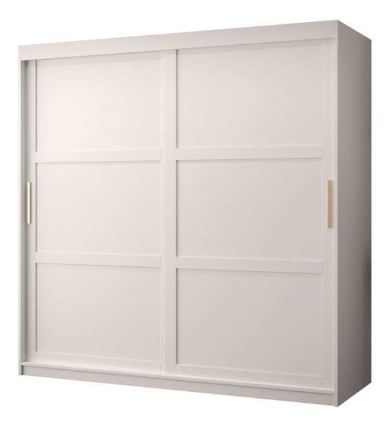 Ruhásszekrény Riven 1 180 (matt fehér)