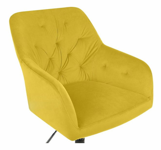 Kancelárska stolička Akintunde (žltá)