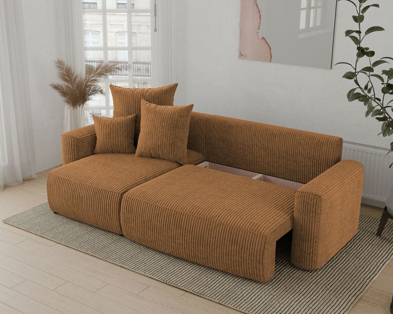 Sarokkanapé Denia (B) (mustár)