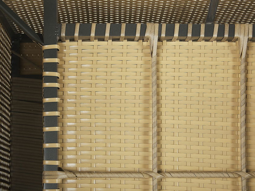 Zahradná sedacia súprava MAJESTO II (hnedá + krémová) (pre 8 osôb)