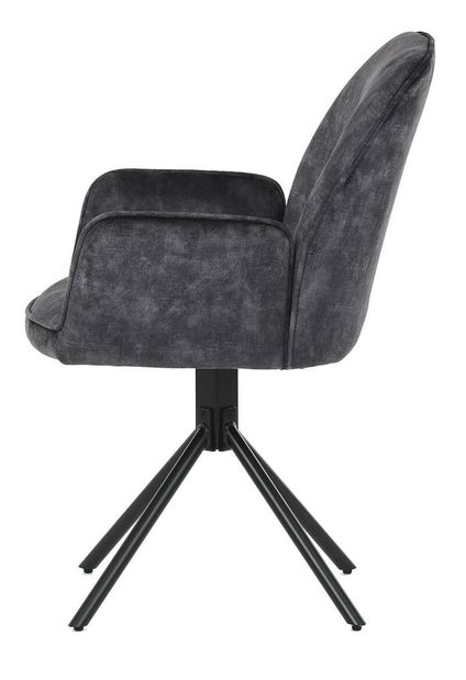 Jedálenská stolička Heridas (čierna)