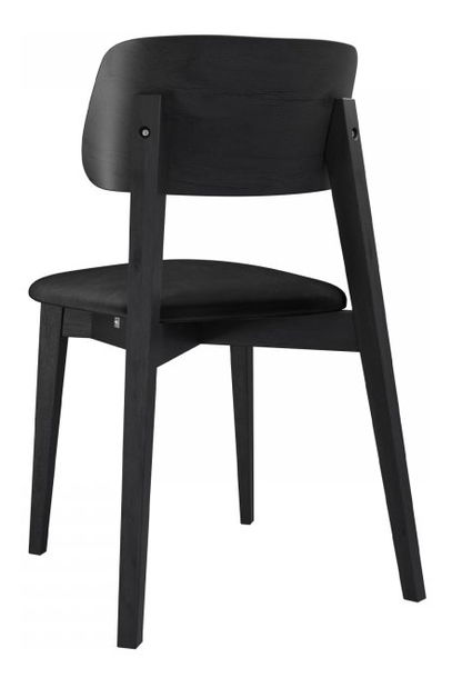 Scaun sufragerie KD 63 C (Negru) 