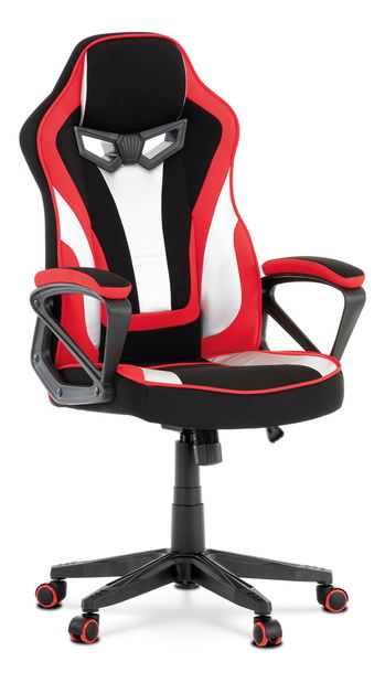 Fotoliu de birou/gaming Ynais-Y340-RED (roșu + Negru + Argintiu)