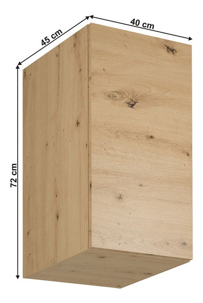 Horná kuchynská skrinka G40G Langari (dub artisan) (L)