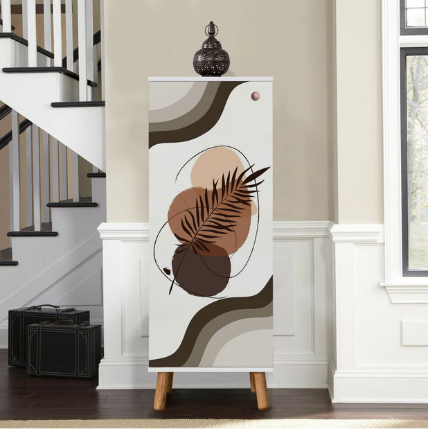 Skrinka na topánky Vigo 955 (biela)