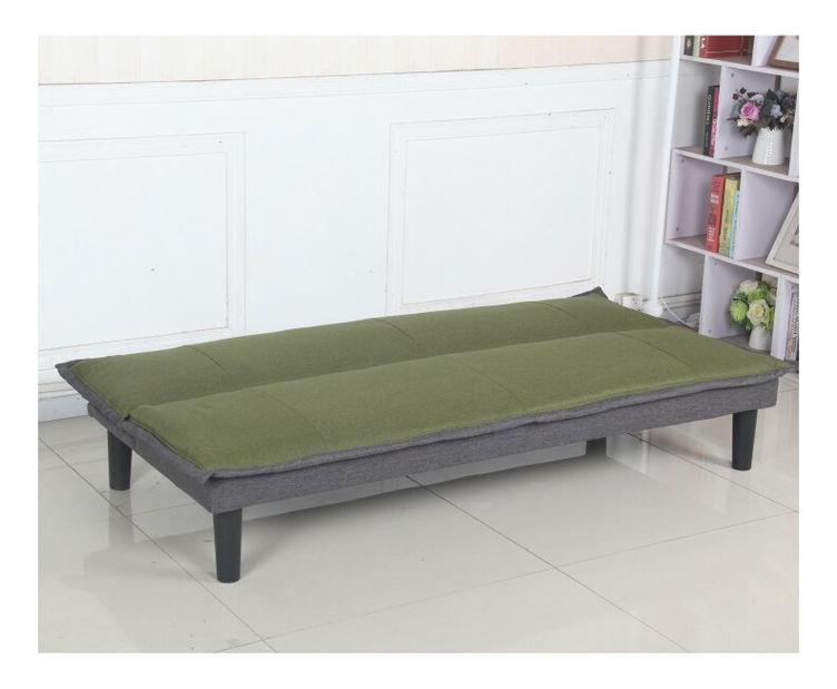 Kanapé Misaotra (zöld + szürke)