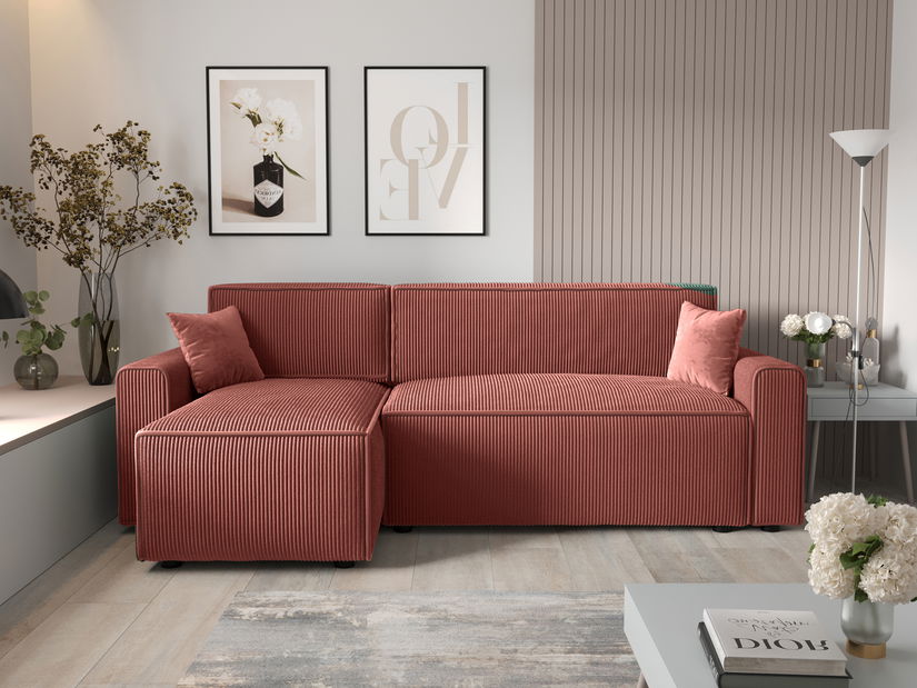 Sarok ülőgarnitúra Mirage Bis Sed (tégla) (B)