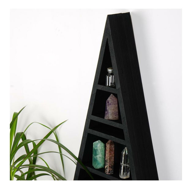 Polica Ketina 6 (čierna) 