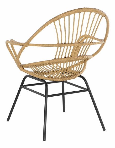 Jedálenská stolička Bresto (svetlohnedá)