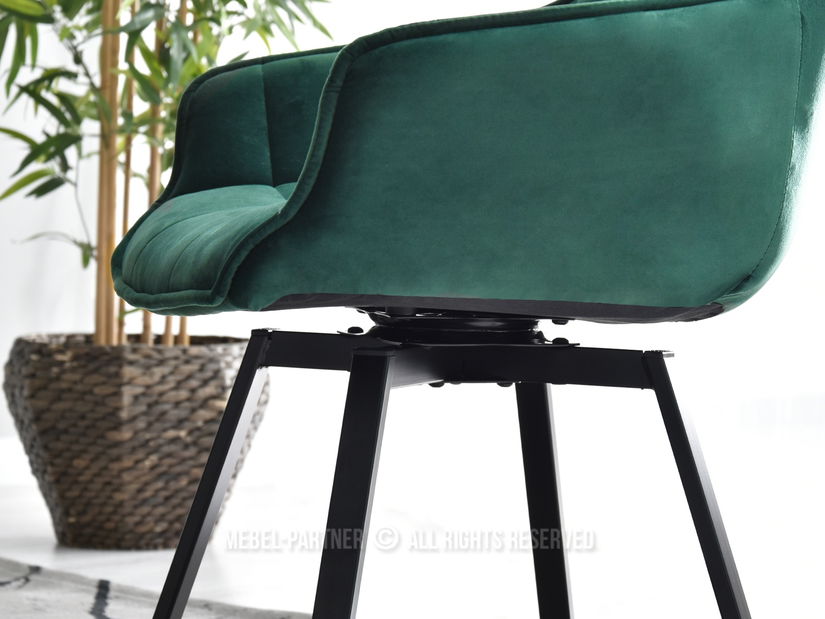 Scaun Aranbura (verde + auriu)