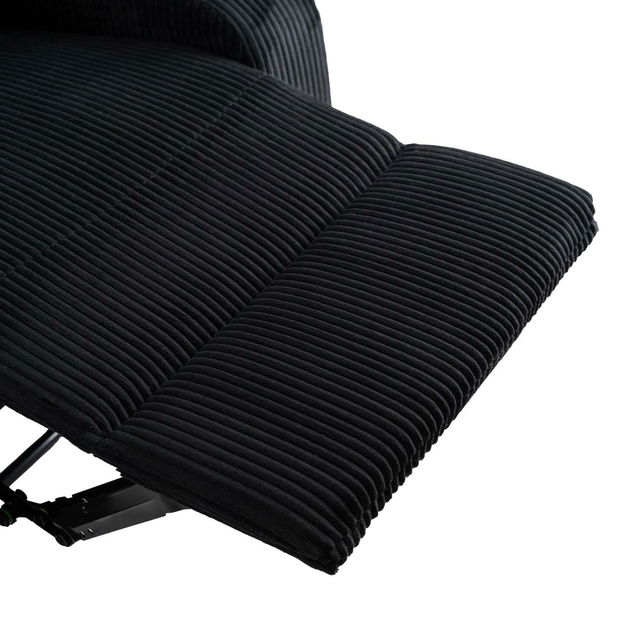 Fotoliu reglabil Trigesimo (negru) 