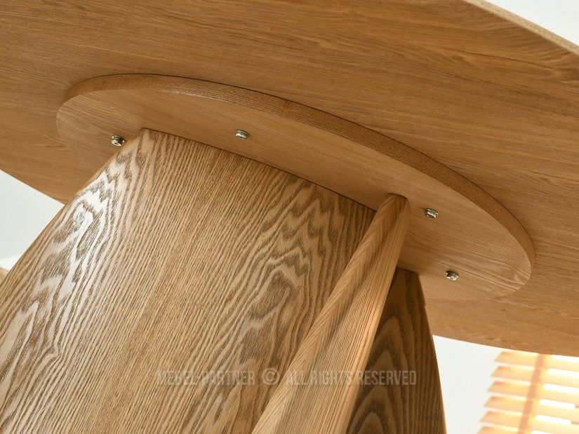 Masă sufragerie Gustado (stejar) (pentru 4 persoane)