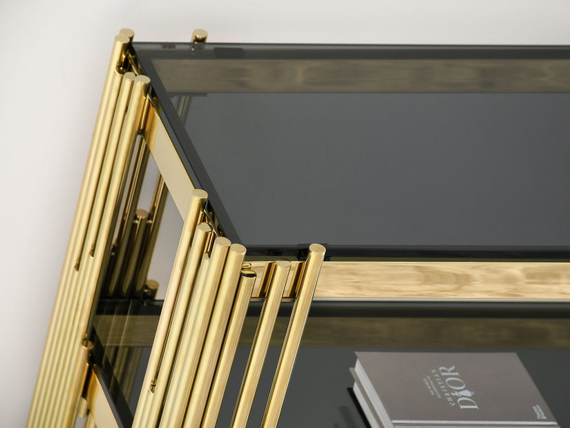 Konzolový stolík Borbandino (zlatá)