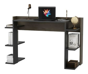 Masă PC Corenada (Nuc + negru)