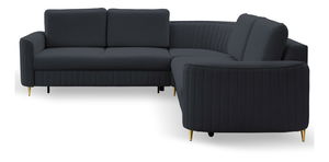 Colțar Loreen (albastru inchis) (D)