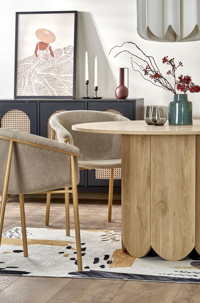 Kerek étkezőasztal Hugy